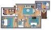 Two Bedroom with Den